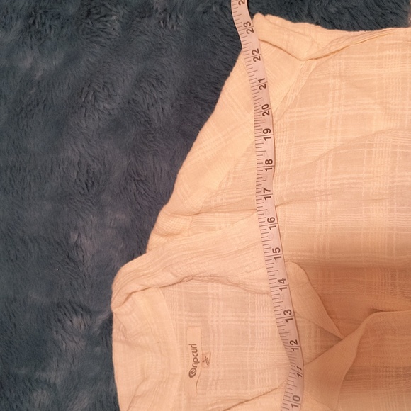 RIP Curl Cream Maxi dress. 100% Cotton. Size large. New With Tag. - Picture 7 of 7